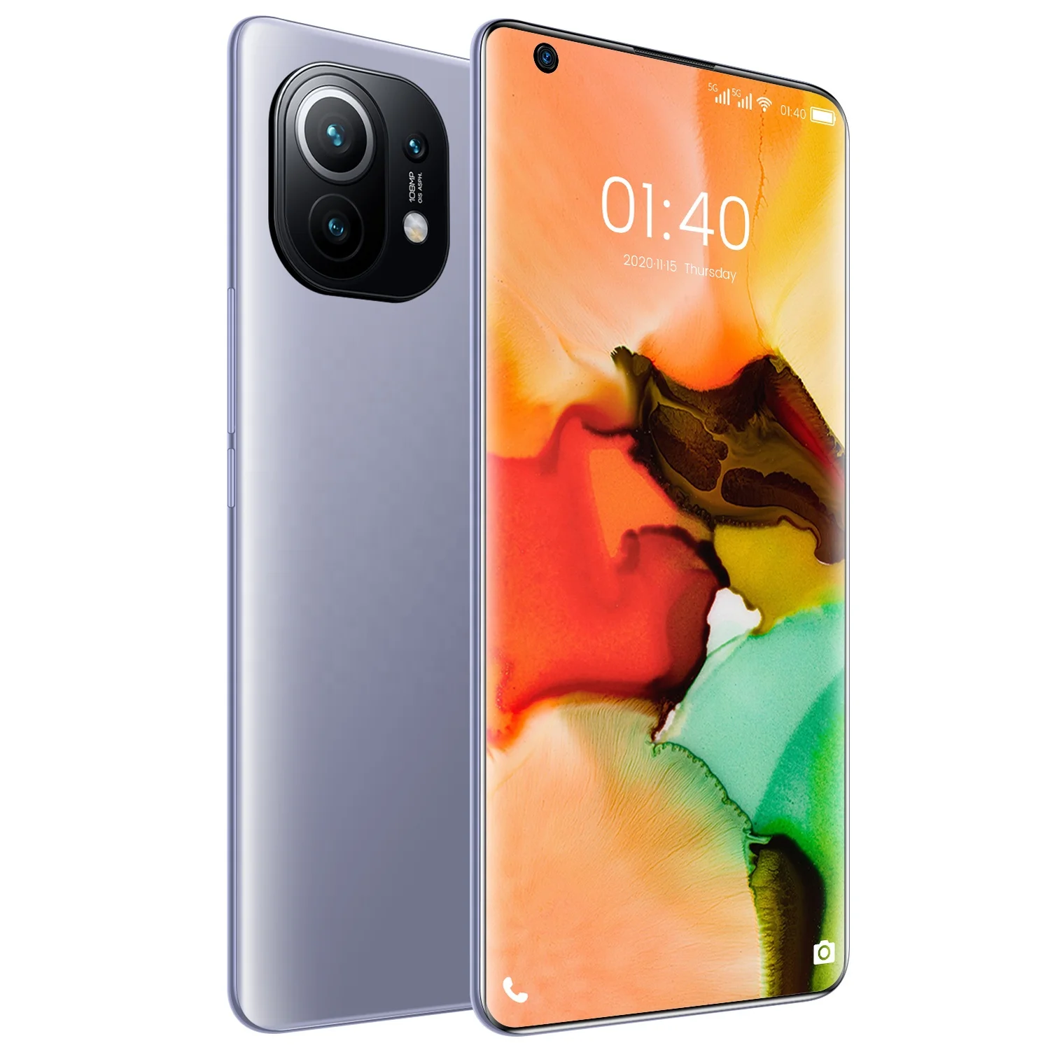 2022 New Arrival Dual SIM Card M11 Pro Smart Phone Advance 7.3inch Large Screen Mobiles Phone 16GB+512GB Unlocked Android Phone