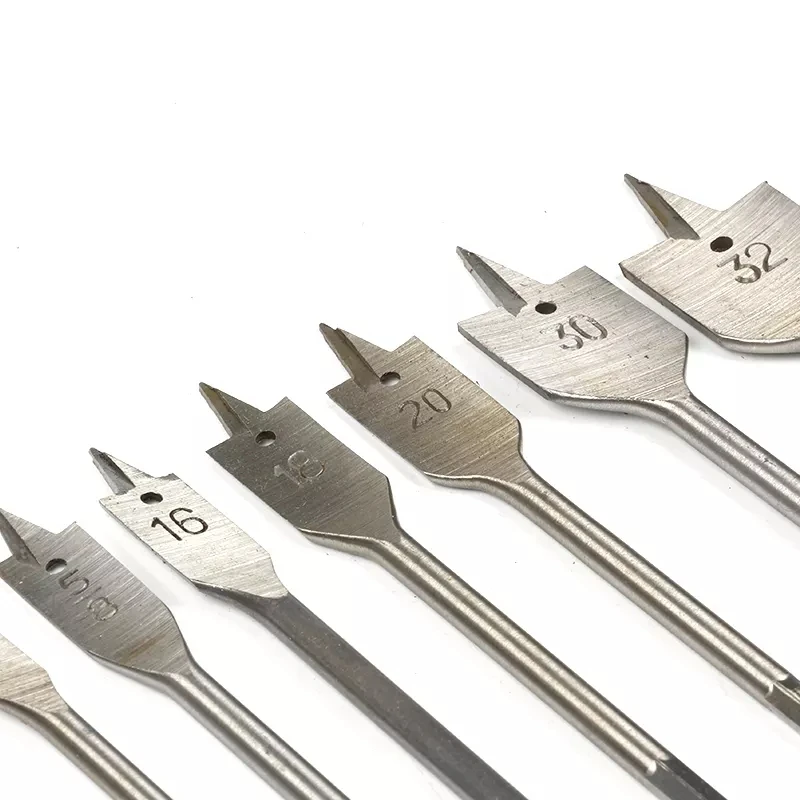 Quick shank spade drill bit Flat Screw Tip Wood Core Drill Bits For Woodworking