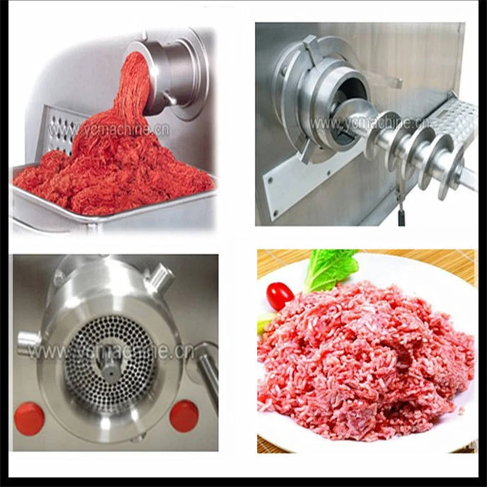 Коммерческая Электрическая Мясорубка/машина для измельчения мяса/Мясорубка колбасы