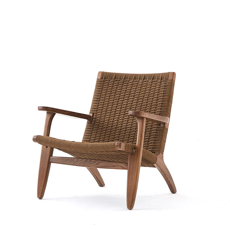 TPZ013 wholesale modern chairs living room leisure lounge chair rattan reclining armchair lounge chair