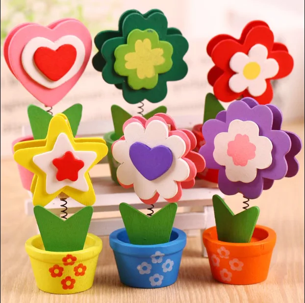 New Type Wholesale Wooden Custom Logo Card Clip Business Card Clip