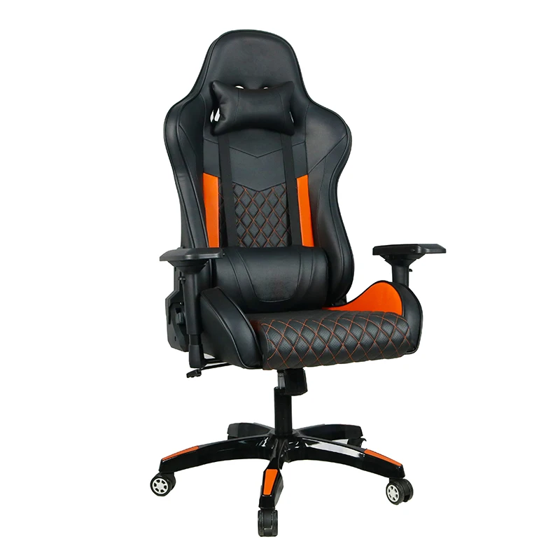 
Foshan Manufacturer Recliner Customized Wholesale OEM Car Style PC PU Leather Ergonomic Gaming Gamer Chair 