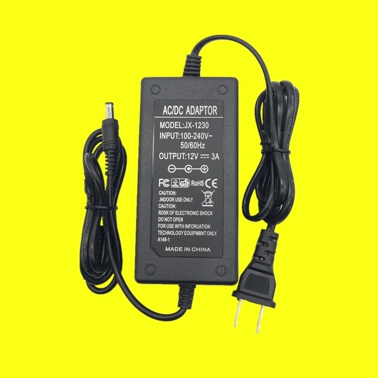 High Quality DC 12V 5A Led Strip Driver Switch Power Supply AC DC Adapter 60W Power Adapters for Led Light Strips