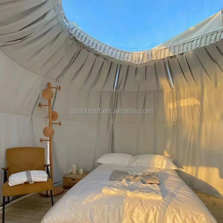 Full Transparent PC Garden Igloo House PC Geodesic Dome with Curtain