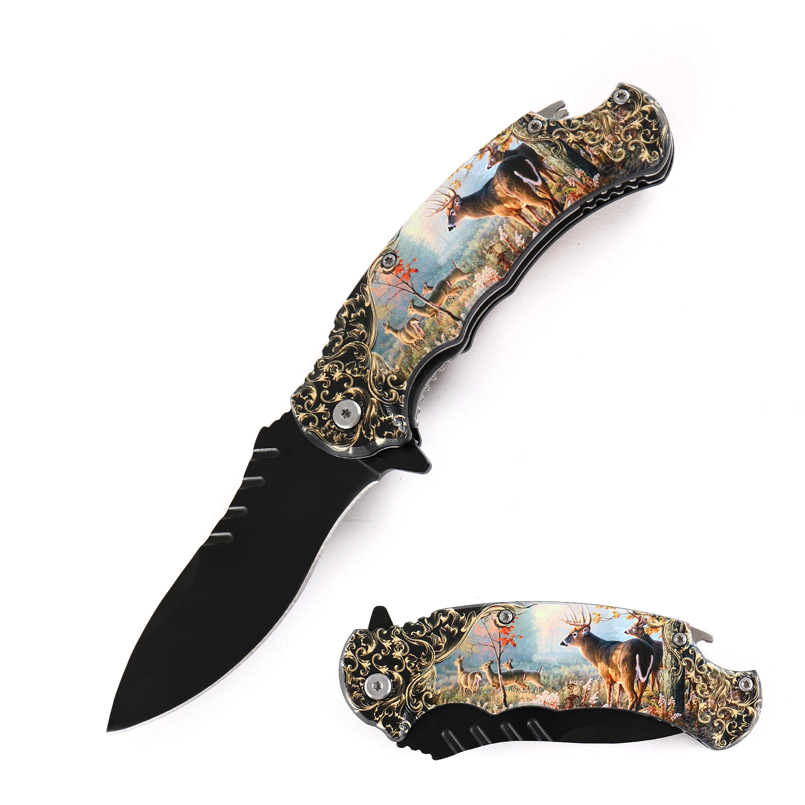 Souvenir Gift Folding Pocket Knife 3D Printing Tactical Knife