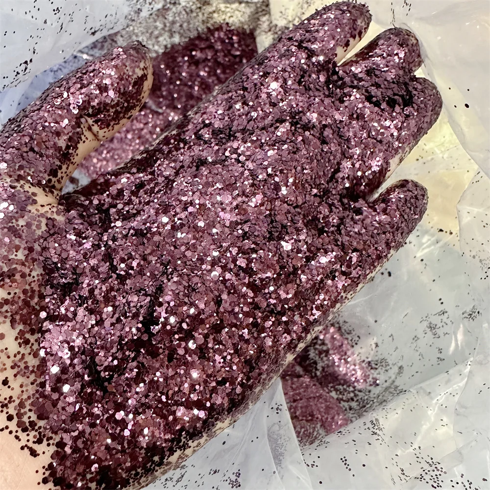 Resin Art Supplies Solvent Resistant Polyester Metallic Cut Loose Glitter Powder