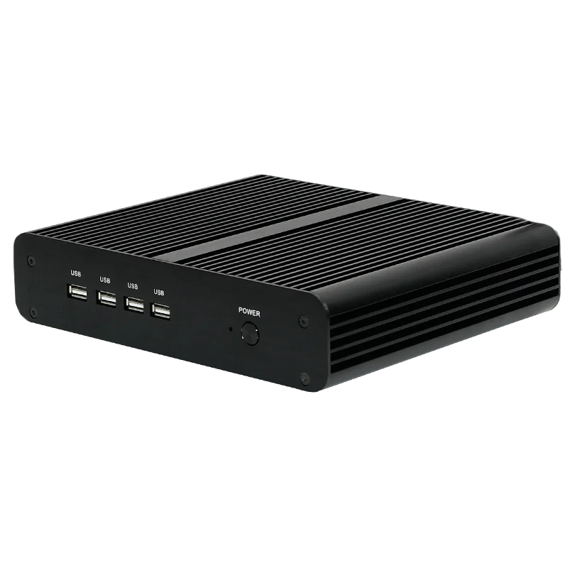 High Quality Core I7 8550U 8565U Fanless Mini PC UHD Graphics 620 Industrial Computer 4K Gaming PC Win10 Barebone System CE FCC