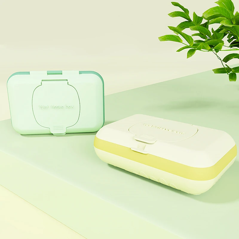 Outdoor Portable Wet Tissue Box Baby Travel Wipe Case Child Wet Wipes Box Wipes Box Wet Paper Container