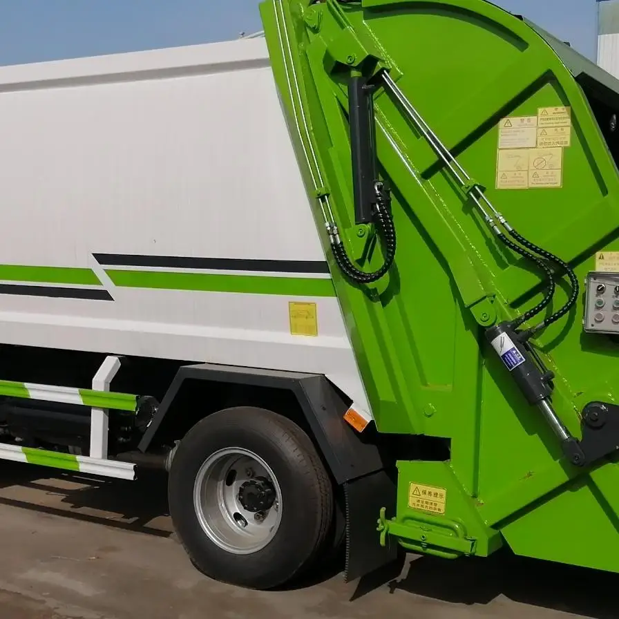 High Quality 2021New design rubbish collection can kitchen electric garbage transport truck hot sale