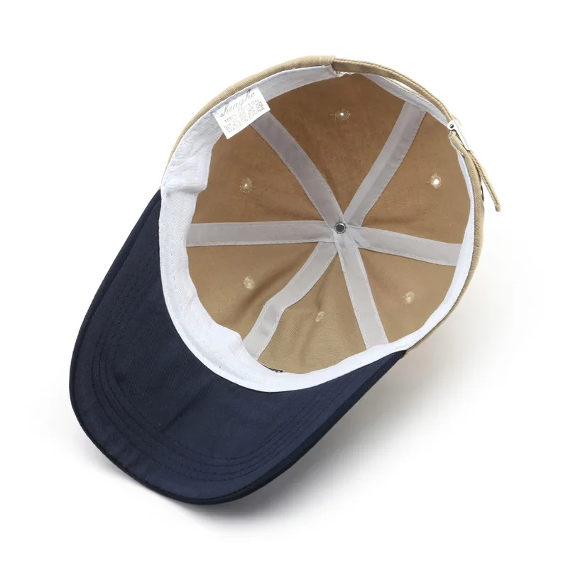 Wholesale hip hop Blank Baseball Cap Custom Logo 6-Panel Sport Gorras Caps Embroidery Cotton Baseball Hats Unisex