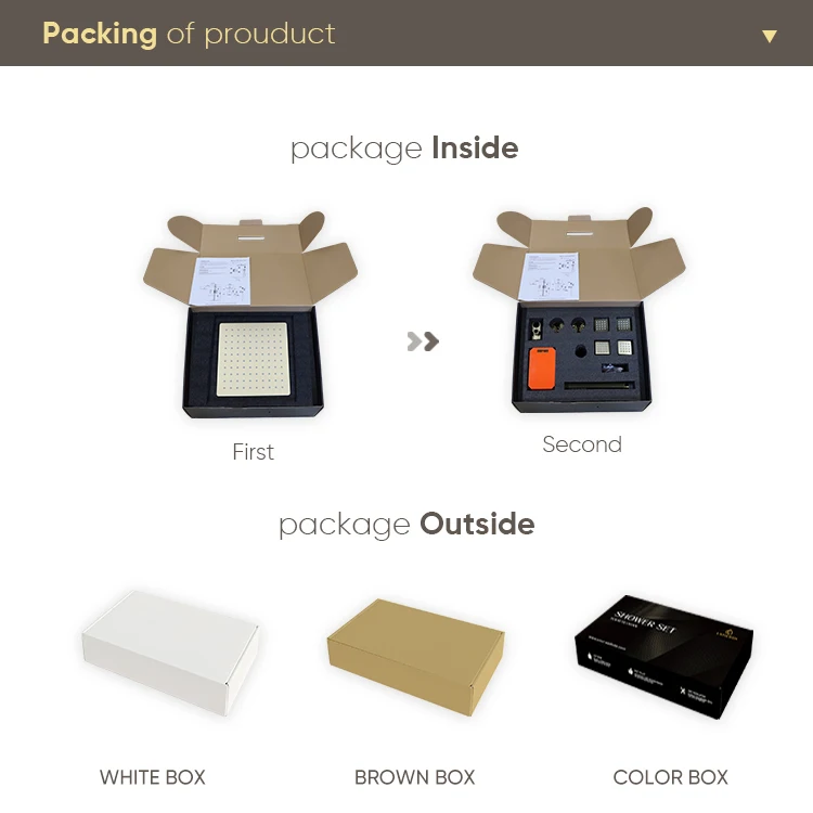 America UPC Bathroom Matte Black Rain Bathroom Shower Head Faucet Mixer Set