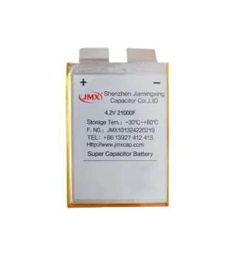 4,2 В супер конденсатор для хранения солнечной энергии 4,2 В 21000f Графеновый конденсатор аккумулятор