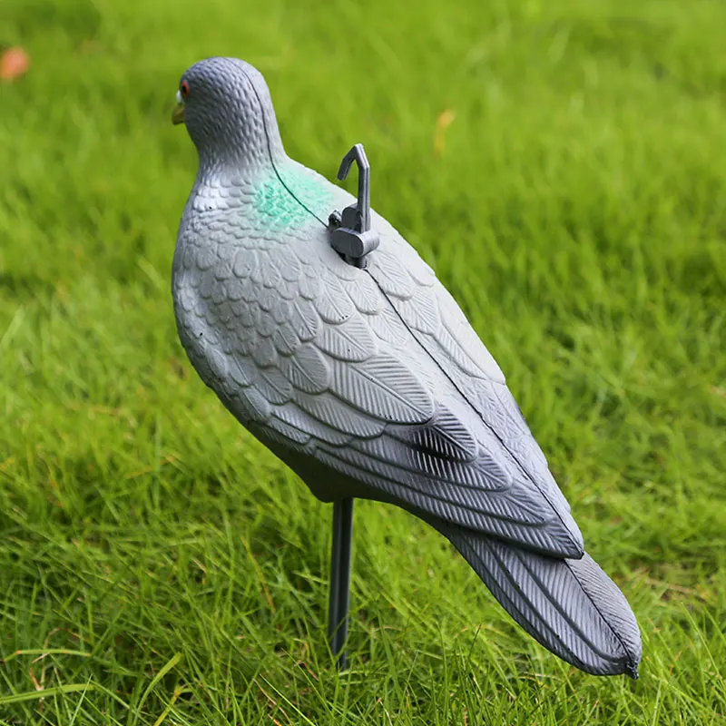 30*11.5*12 Acceptable Sustainable Birds pigeon PE Solar Eagle Decoy Bird Sacre for Animal Control