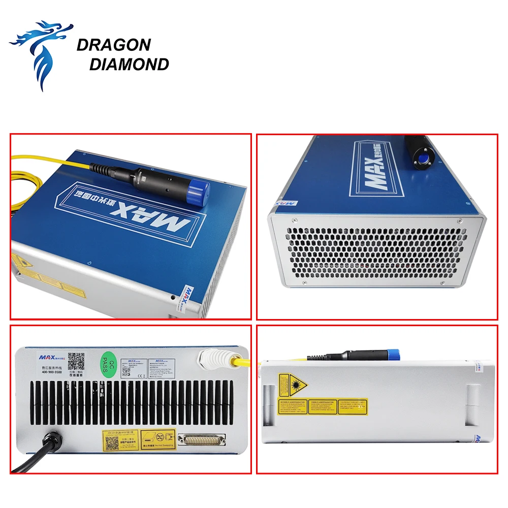 Max Fiber Laser power supply Source for 20/30/50/100/1000/1500/2000W laser modul fiber laser marking machine