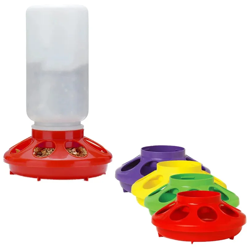 Automatic Plastic poultry chicken feeder and drinker poultry chicken feeding and waterer for chicken farm