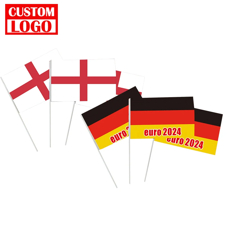 Hand Waving Flag