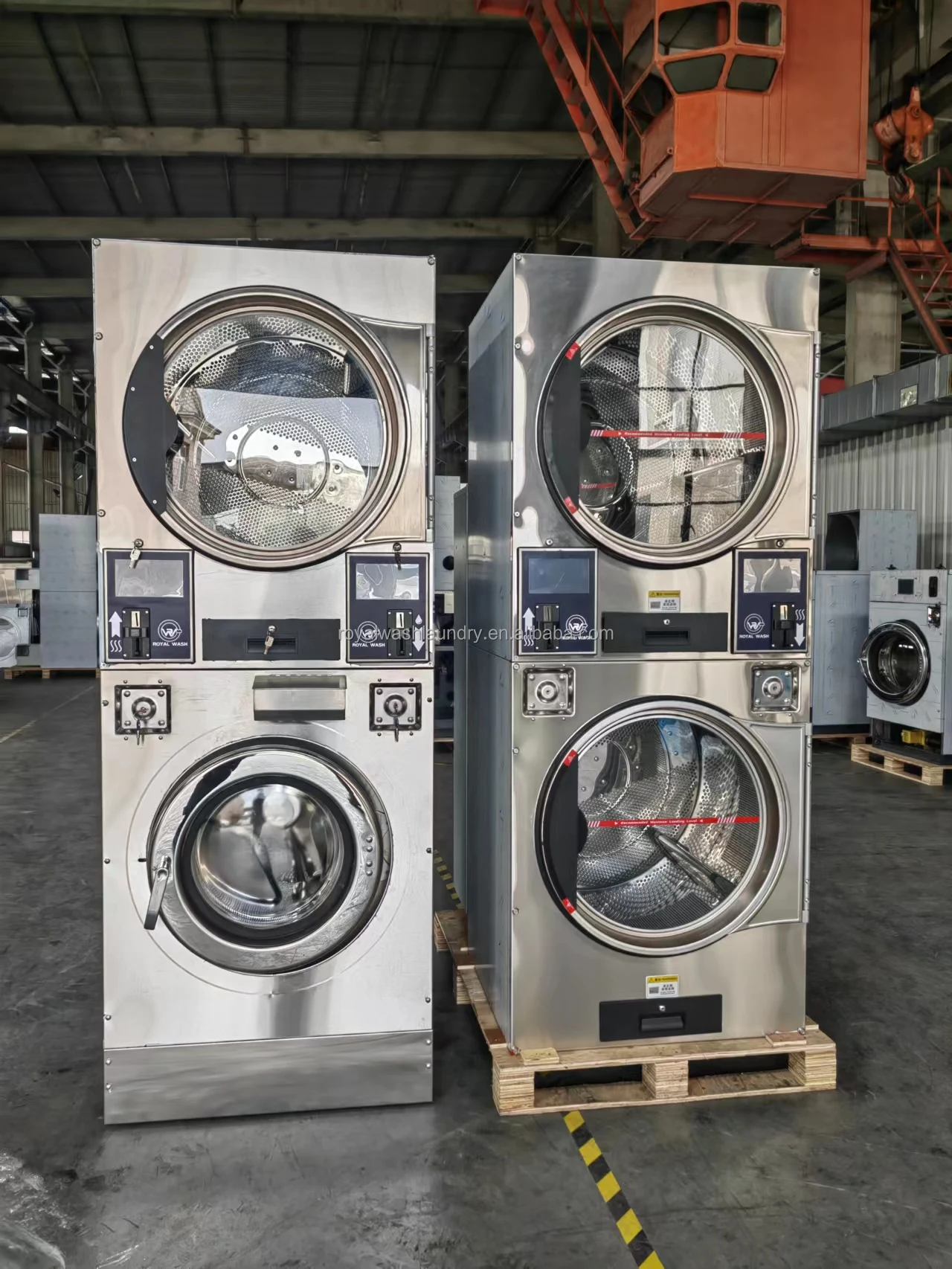 High washing speed detachable washing machine and drying machine hotel laundry equipment