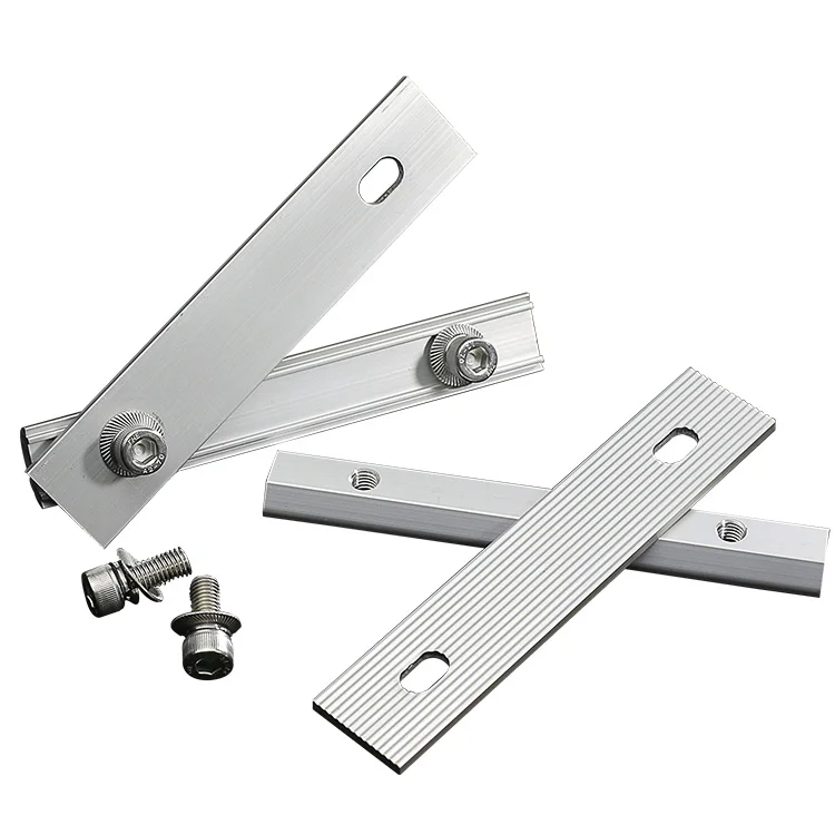Solar Panel Mounting Aluminum Rail Connector Rail Splice Kits