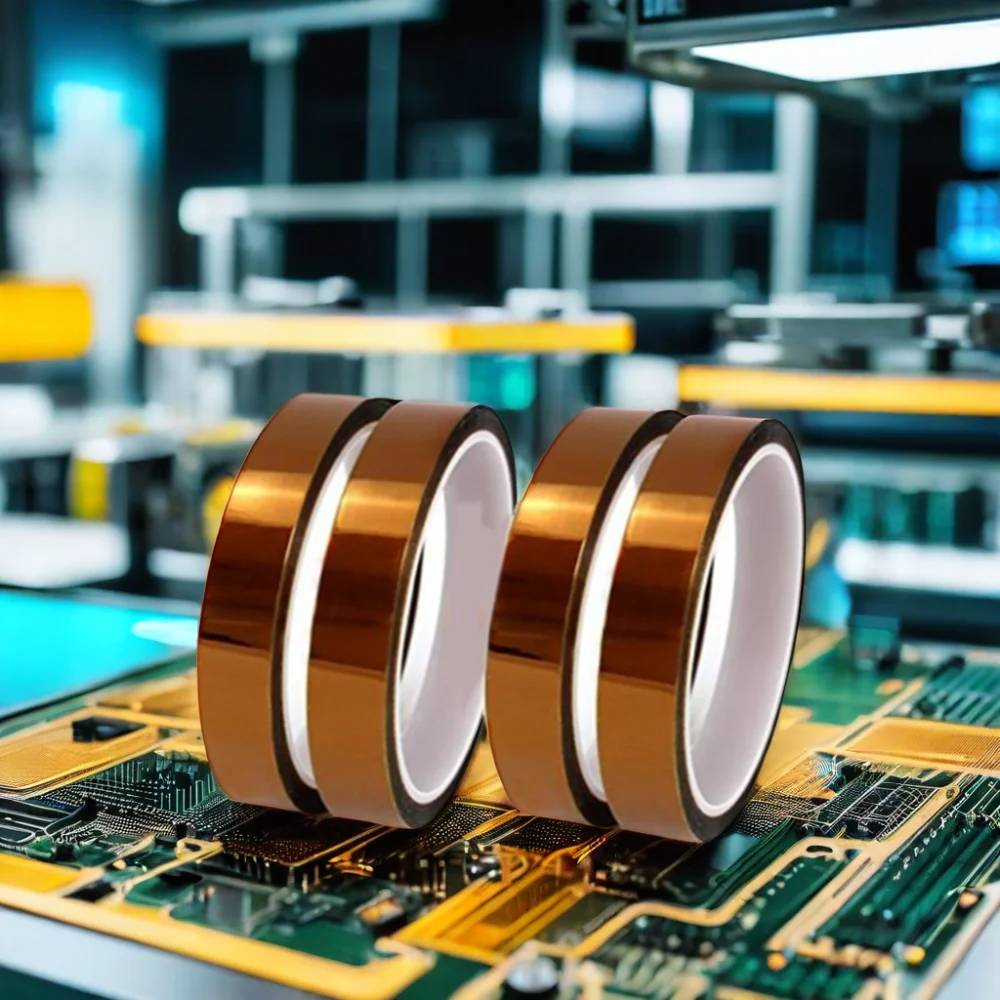 The PCB SMT Masking Polyimide Film PI Golden Finger High Temperature Tape