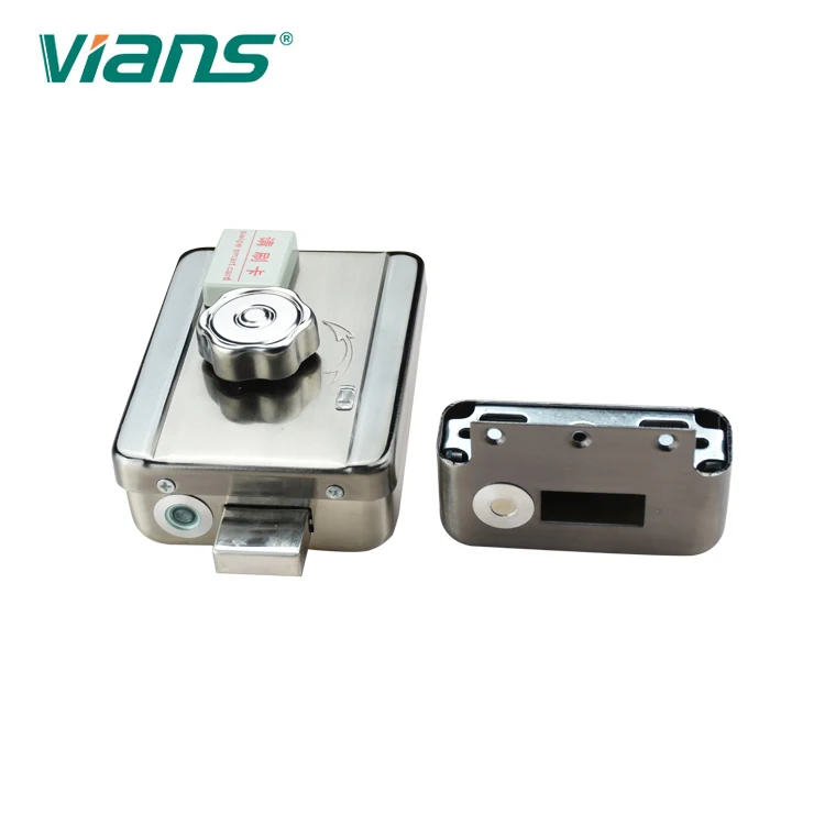 Интеллектуальный замок с электромотором «Все в одном», двойной цилиндр для стеклянной двери