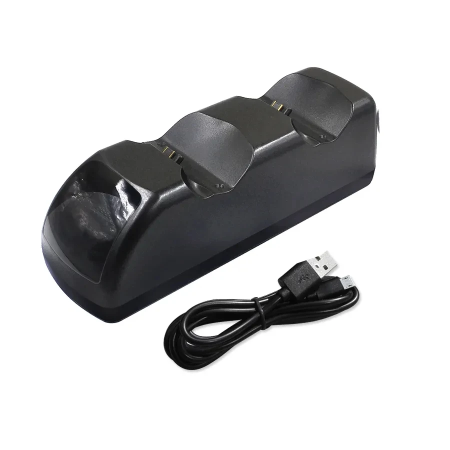 TP4-889 LED Light Indicator Micro USB Cable For PS4/PS4 Slim/PS4 Pro Charging Station Dock Base For PS4 Controller Charger