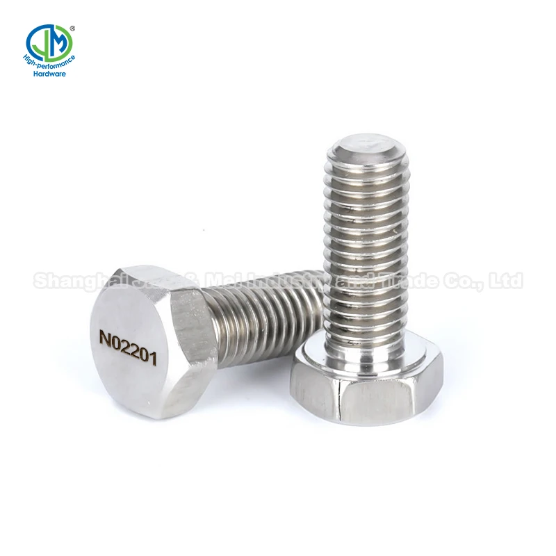 J&M brand Nickel 201 SHEET- UNS N02201 ALLOY Fastener stud bolt