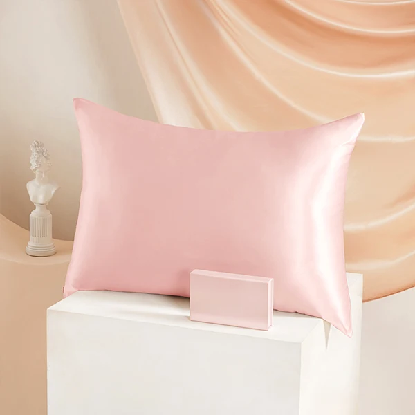 Taihu Snow Custom 22Mm Mulberry Luxurious Silk Pillow Case Soft Breathable Silk Pi 80X40 In Can