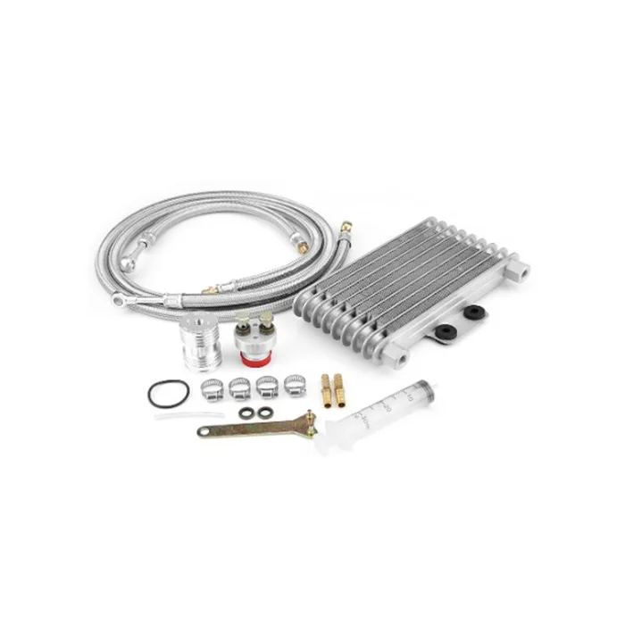 Универсальный Масляный радиатор для мотоцикла HONDA GY6, алюминиевые радиаторы для мотокросса