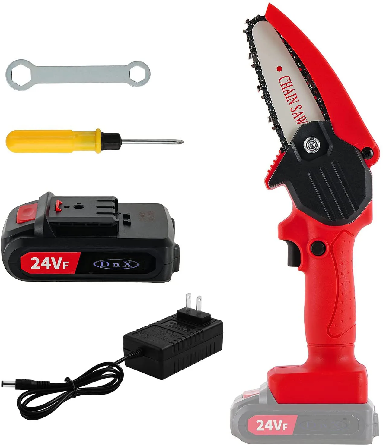12 Inch 300 mm Cutting Machine Rechargeable Battery Electric lithium chainsaw