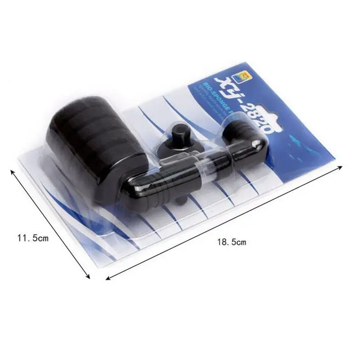 L shape Aquarium Fish Tank Biochemical Sponge Foam Filter for oxygen supply & bacteria