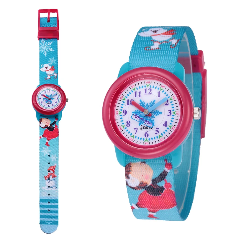 Flying dance in the snow Ultra-thin Ribbon Watch children watches kids baby watch