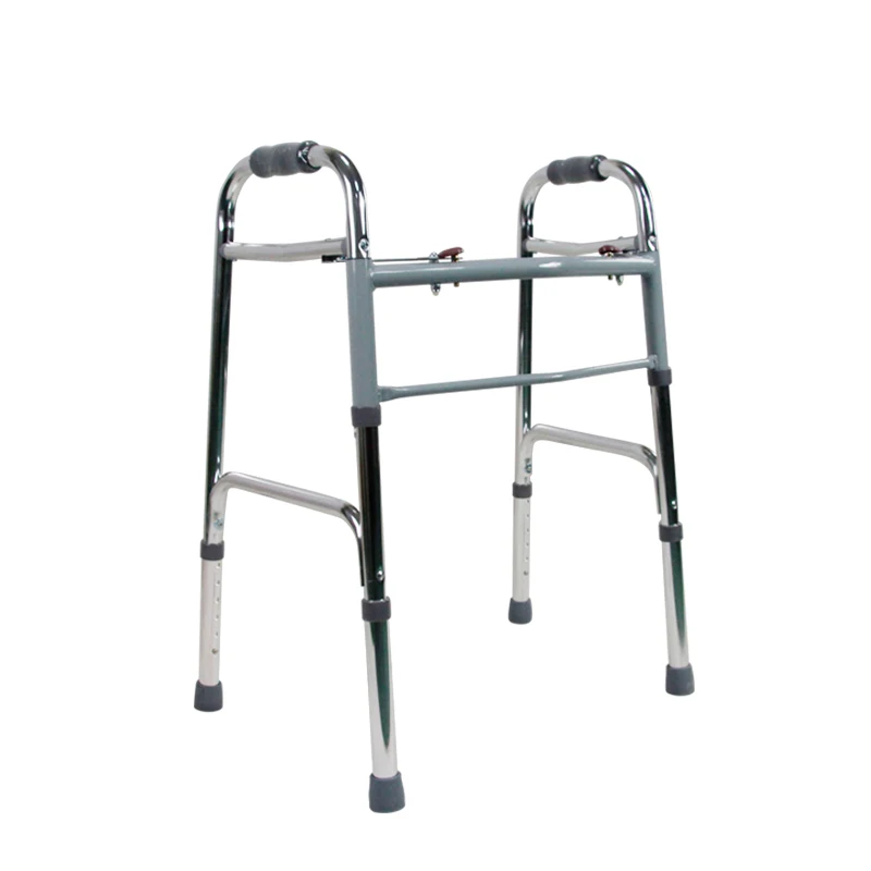 High Quality  Four Legged Walker Disabled Aluminum Walker Lightweight Folding Walker For Elderly