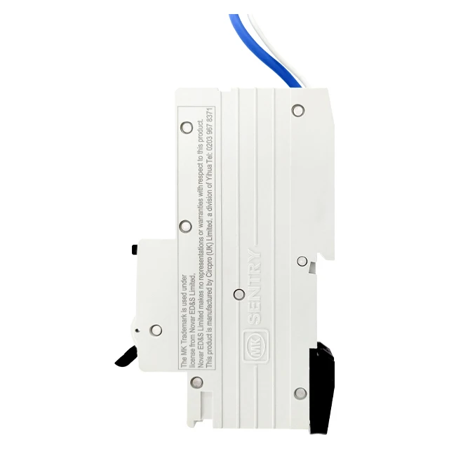 MK SENTRY Hot sale RCBO 6A 230V B CURVE 30MA TYPE A SINGLE MODULE MINI 6KA RCD RCBO