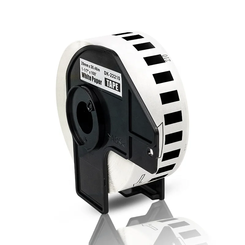 Brother DK-22210 DK2210 Thermal Label Continuous Length White Paper Tape 29 mm*30.48m