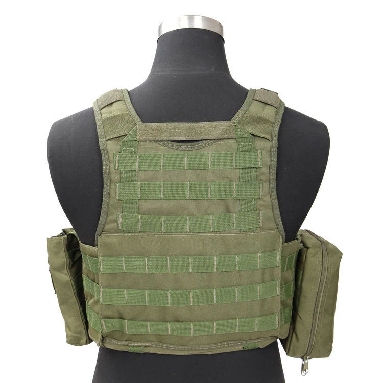 In Stock Camo Tactical Vest Plate Carrier with Magazine Pouch Other Safety Tactical Supplies