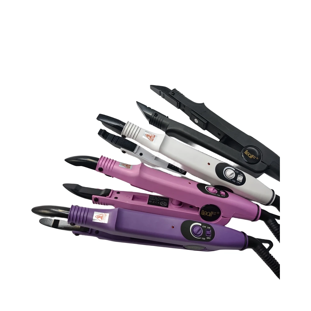 Uv Hair Extension Salon Iron Tools Cold Glue of Machine Portable Loof Minuteness Heating Tips