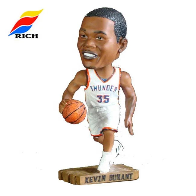 polyresin resin  folk art bobble head doll,styling head doll,bobble head custom resin figure anime