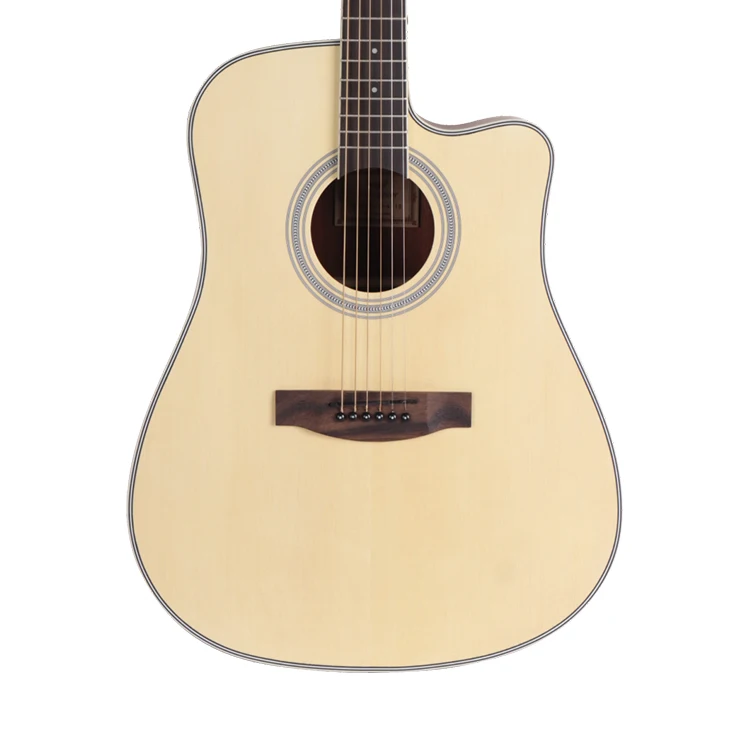 
Bullfighter D-4116 Spruce Affordable OEM Acoustic Guitar Solid Top 