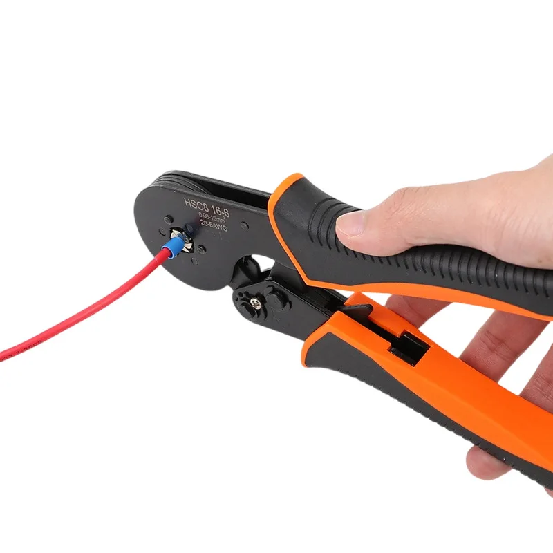 China Manufacturer Toolkit Ferrule Wire Tubular Terminal Crimping Tools Pliers Clamp Crimper Sets