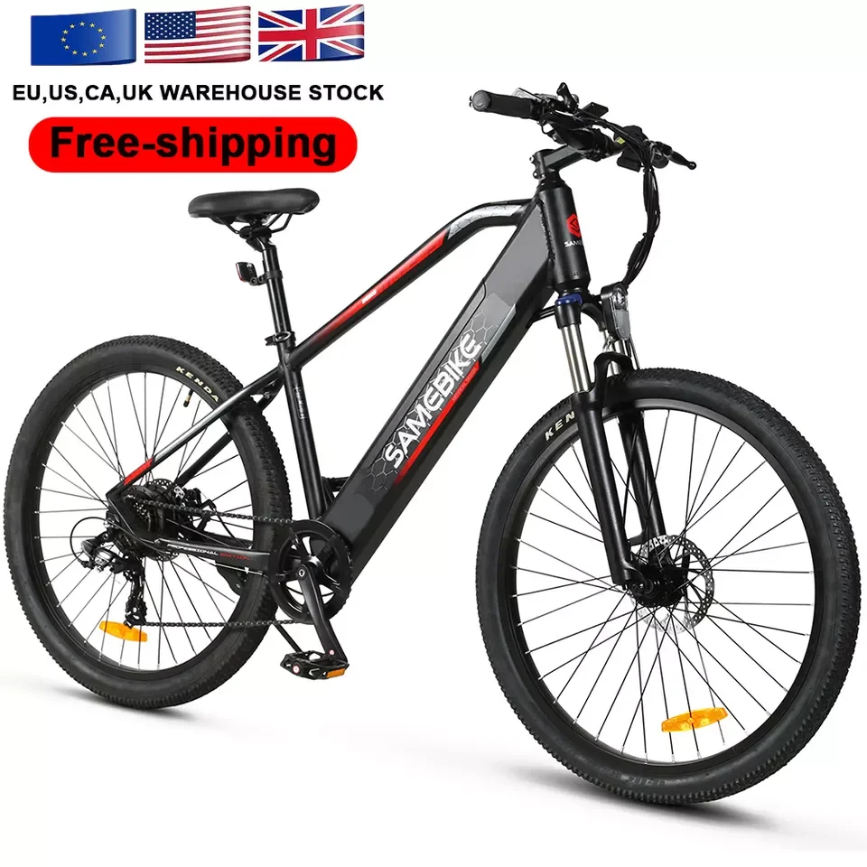 SAMEBIKE USA Stock 27.5inch Fashion City Ebike with 500W Motor City Road Electric Bike Sports Bikes Bicycle