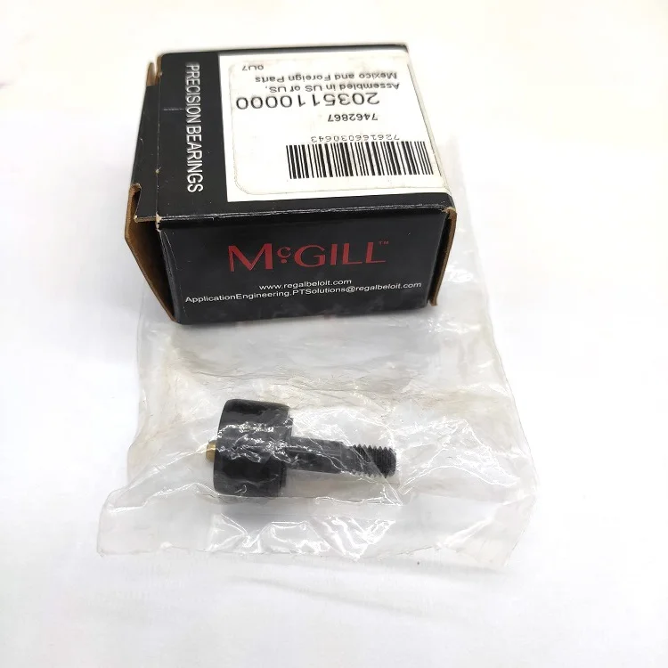MCGILL cam follower bearing BCF 9/16 S stud type crowned cam follower bearing BCF 9/16 S