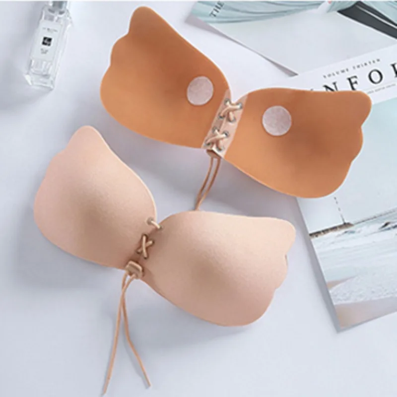 Best Quality And Low Price Sexy Strapless Push Up Invisible Bras For Women