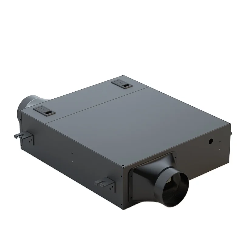 
325 CFM Ceiling Mounted Exhaust Fan With True HEPA Filter for Ducting Multiple Rooms 