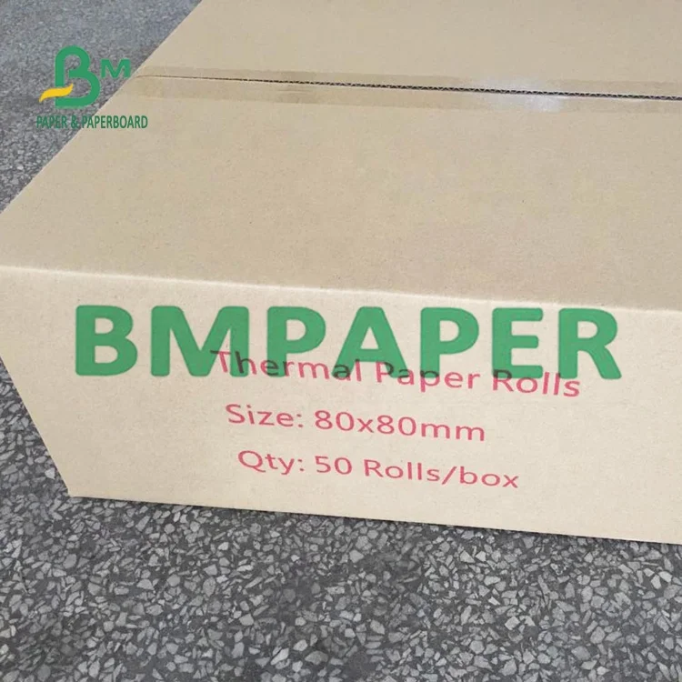 65 г 80*80 мм POS рулоны белая термобумага без BPA для