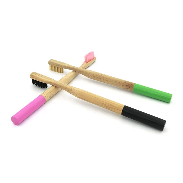 Free Sample Wholesale Custom Biodegradable Eco Friendly Bamboo Toothbrush For Hotel Bambou Bambu Tooth Brush