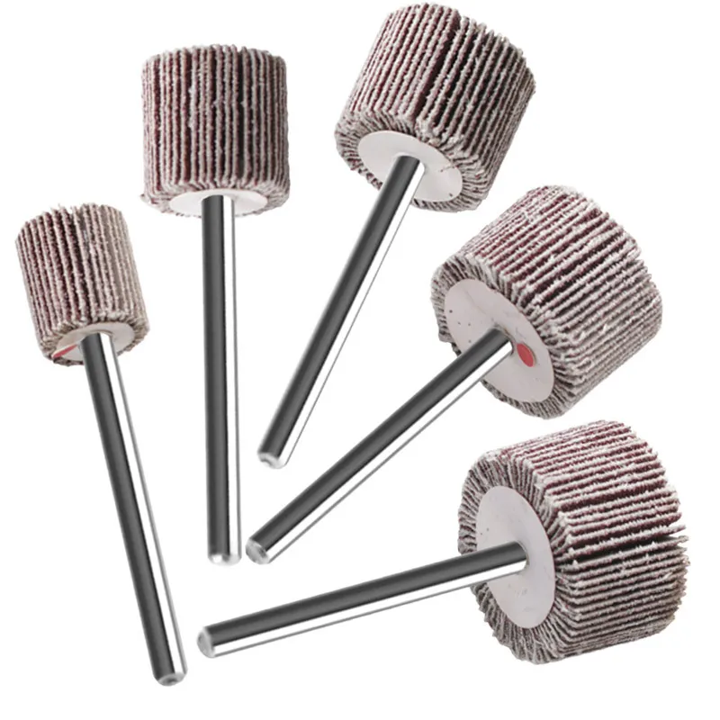 Sanding Wheel Sandpaper Flap Polishing Wheels Sanding Disc 8/10/12/15/20mm Shutter Polishing Wheel For Rotary Tool