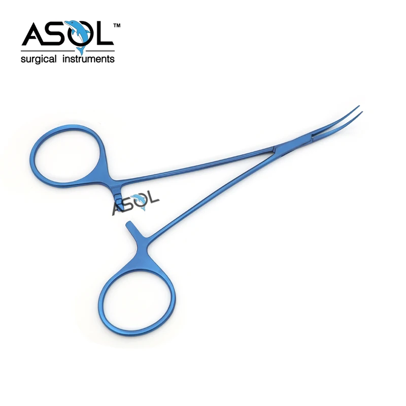 High quality titanium alloy surgical hemostat Mosquito curved straight forceps  surgical instruments