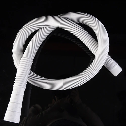 Pvc Plastic Flexible Extension Water Hose Drain Discharge Pipe For Washing Machine
