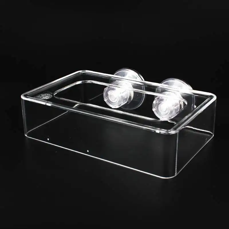 Аквариумное акриловое кольцо для кормления, кольцо для кормления с фиксированными точками для Кормления Рыбы, пищи, черепахи, чистая вода