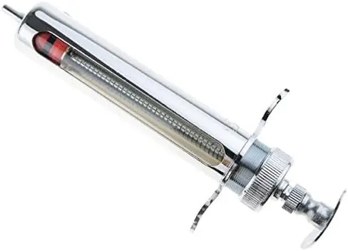 Hot sale Can be used repeatedly Veterinary stainless steel syringe